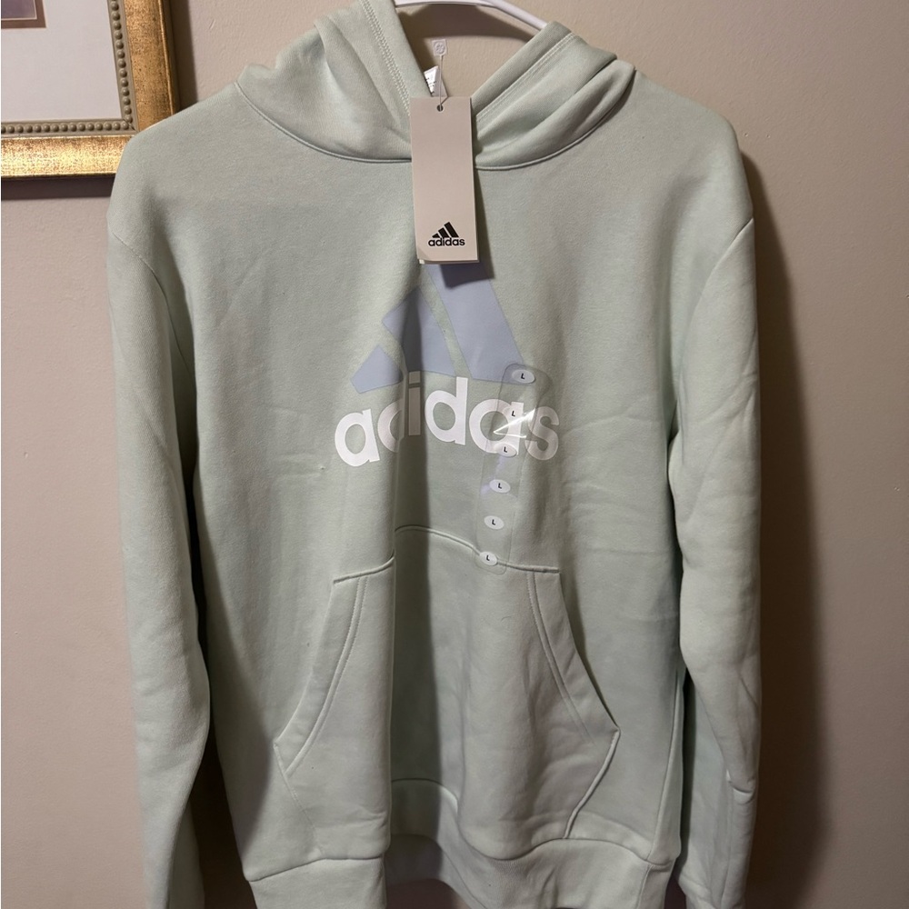 Adidas Mint Green Hoodie
